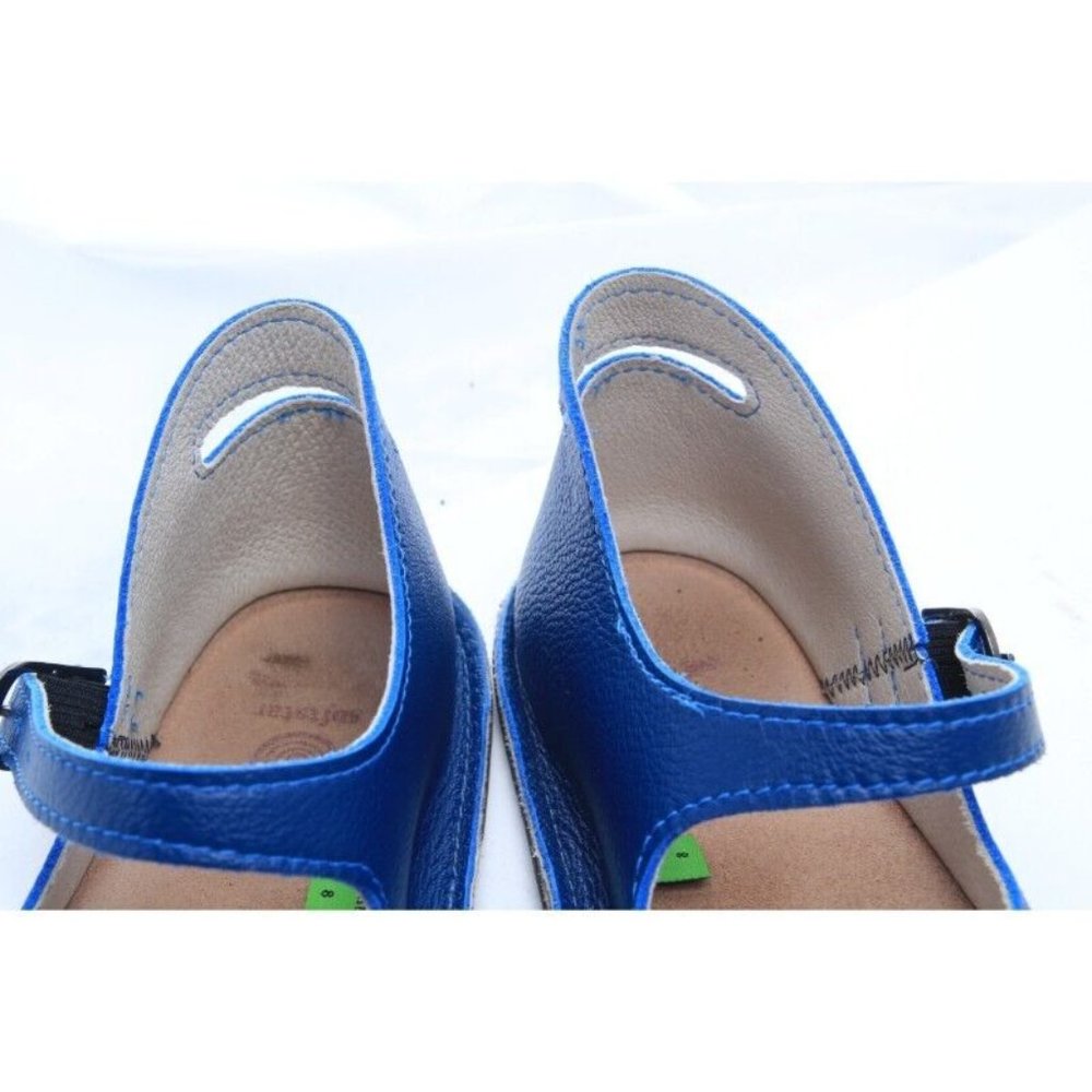 Soft Star softstar merry jane mary jane shoes CUSTOMIZED blue sz u 8 = us 8.5-9 - Picture 4 of 14
